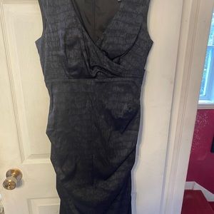 Le Chateau dress 👗 size medium dark blue
